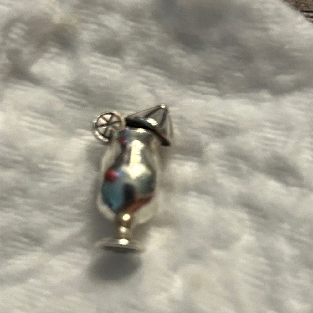 Pandora Silver Cocktail Brooch